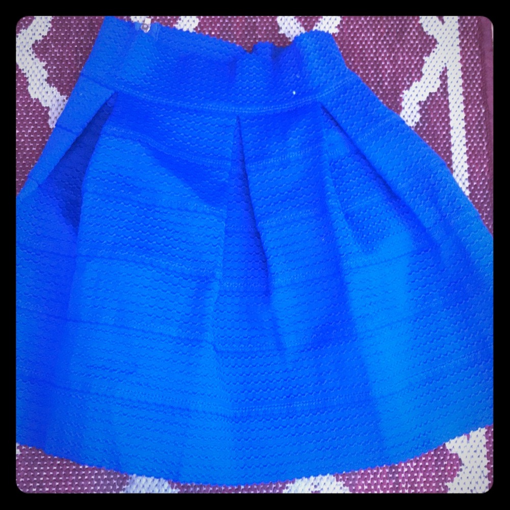 A nice blue skirt